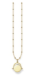 Thomas Sabo Collar LBKE0003-413-12-L45v de Plata Dorado