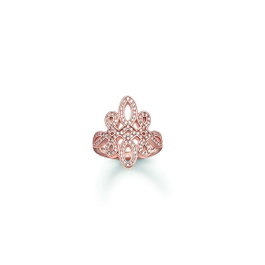 Thomas Sabo Anillo TR1974-416-14-54 de Plata Dorado