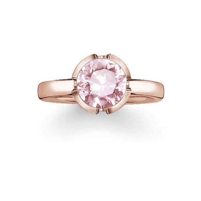 Thomas Sabo Anillo TR2034-540-9-52 en Plata y Dorado