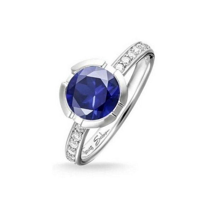 Thomas Sabo Anillo TR2035-050-32-52 de Plata Plateado