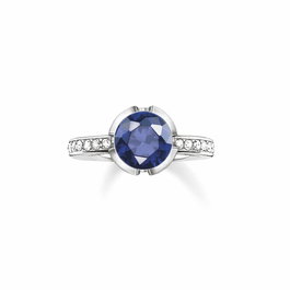 Thomas Sabo Anillo TR2035-050-32-52 de Plata Plateado