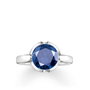Thomas Sabo Anillo de Plata con Esfera Azul Talla 50