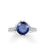 Thomas Sabo Anillo TR2037-050-32-52 de Plata y Azul