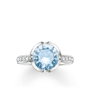 Thomas Sabo Anillo de Plata Azul Talla 54