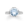 Thomas Sabo Anillo de Plata Azul Talla 54