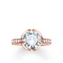 Thomas Sabo Anillo de Plata Dorado Tamaño 54 TR2037-416-14-54