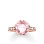 Thomas Sabo Anillo de Plata Dorado Tamaño 52