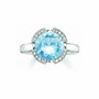 Thomas Sabo Anillo TR2038-059-31-52 de Plata y Azul