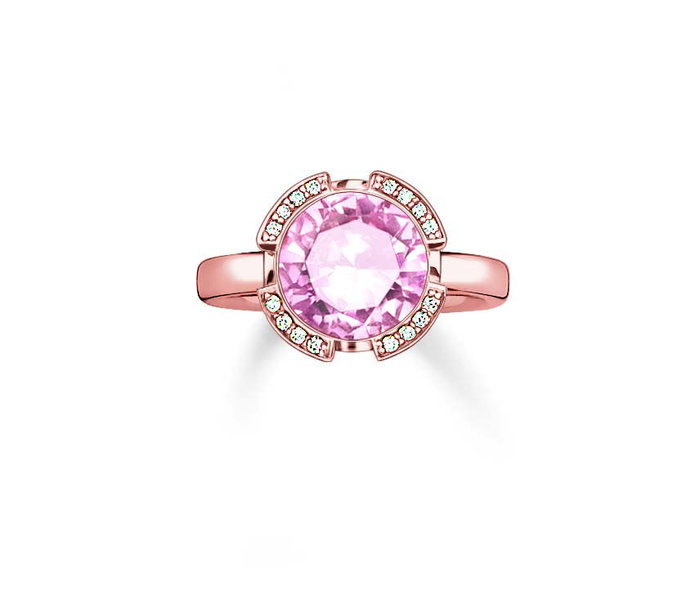 Thomas Sabo Anillo TR2038-633-9-52 de Plata Plateada Thomas Sabo Anillo TR2038-633-9-52 de Plata Plateada