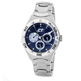 Chronotech CC7051M-03M Reloj Unisex con Esfera Azul