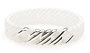 The-Rubz Pulsera PixelMINI F SMALL MOP White/Platin silver