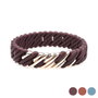 The-Rubz Pulsera PixelMINI F SMALL Burgundy/Pink gold