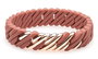 The-Rubz Pulsera PixelMINI F SMALL Dusty Cedar/Pink gold