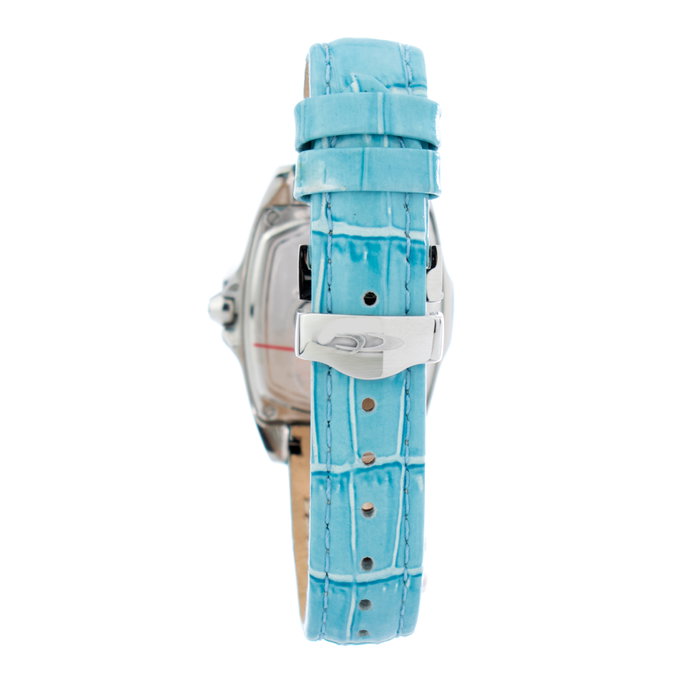 Chronotech CT7948LS-01 Reloj de Mujer con Correa de Piel Azul