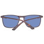 Helly Hansen HH5004-C01-57 Gafas de sol rectangulares marrón