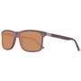 Helly Hansen HH5014-C03-56 Gafas de sol rectangulares marrones