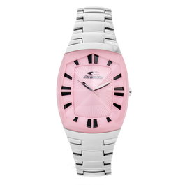 Chronotech CT7065L-07M Reloj Analógico para Mujer con Esfera Rosa