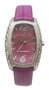 Chronotech Reloj CC7121LS-08 con correa de piel morada