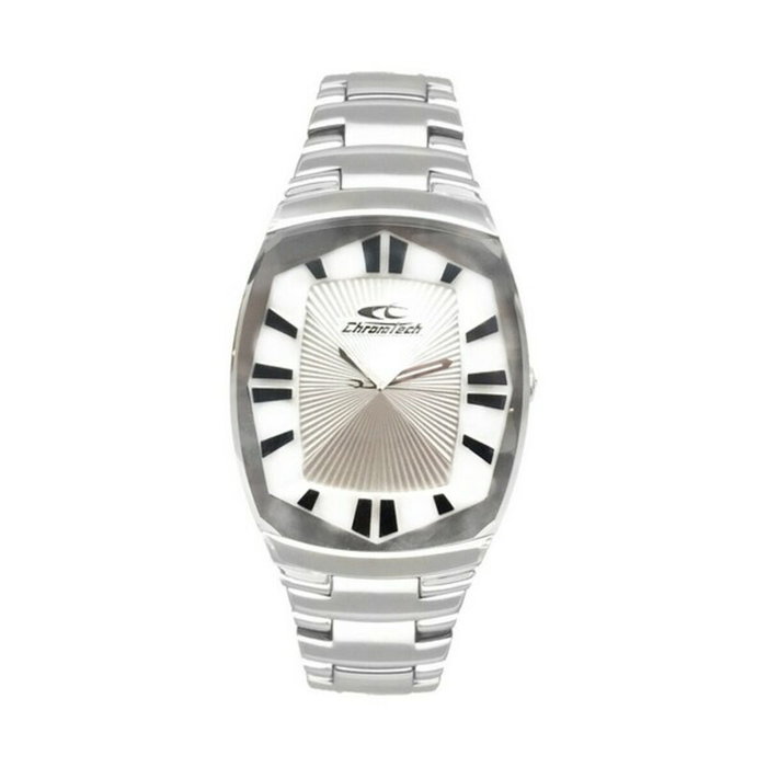 Chronotech CT7065L-01M con esfera azul y correa plateada