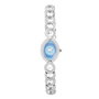 Chronotech CT7313S-03M Reloj Analógico con Esfera Azul y Correa Plateada