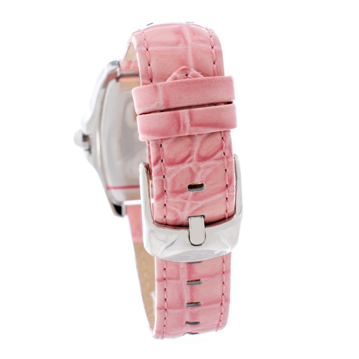 Chronotech Reloj CT7896LS-85 con correa de piel rosa
