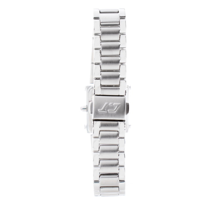 Chronotech CC7040LS-07M con esfera rosa y correa plateada