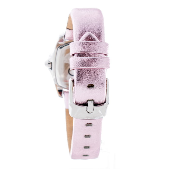 Chronotech Reloj CT7094SS-13 con correa de piel rosa