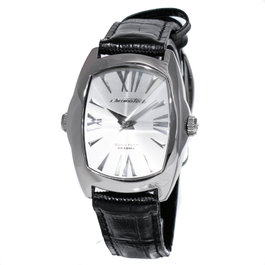 Chronotech Reloj CT7696L-03 con correa de piel negra