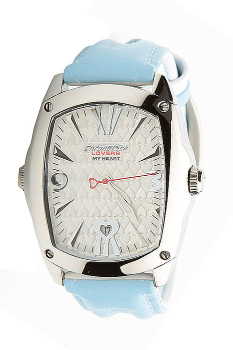 Chronotech CT7696L-15 Reloj para Mujer con Correa de Piel Azul