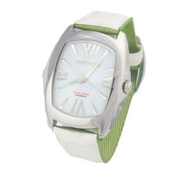 Chronotech Reloj CT7696M-05 con Esfera Verde y Correa de Piel Reversible