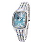 Chronotech CT7930LS-54M con esfera azul y correa plateada