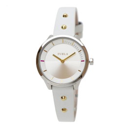 Furla Metropolis R4251102524 con correa de piel blanca
