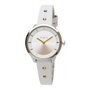 Furla Metropolis R4251102524 con correa de piel blanca