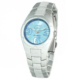 Chronotech CC7039L-01M Reloj Analógico Mujer Esfera Azul