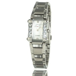 Chronotech CC7040LS-06M Reloj Analógico Plateado