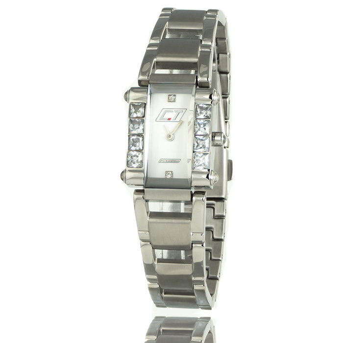 Chronotech CC7040LS-06M Reloj Analógico Plateado Chronotech CC7040LS-06M Reloj Analógico Plateado