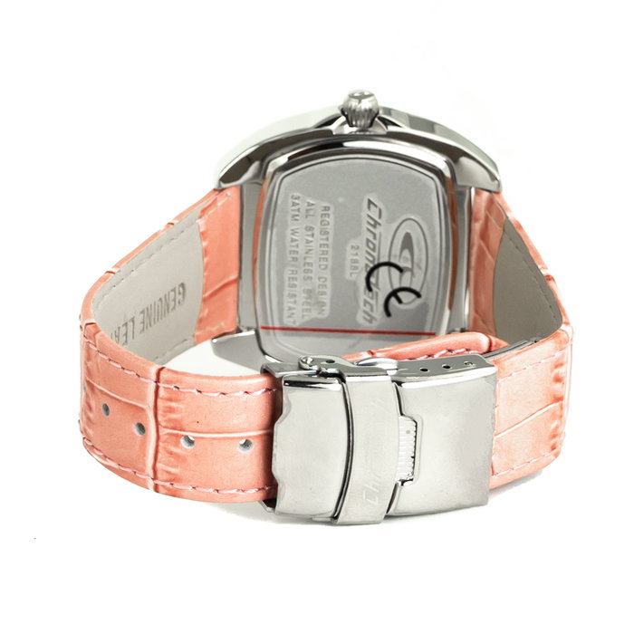 Chronotech CT2188L-07 con correa de piel rosa