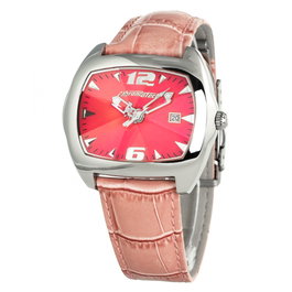 Chronotech CT2188L-07 con correa de piel rosa