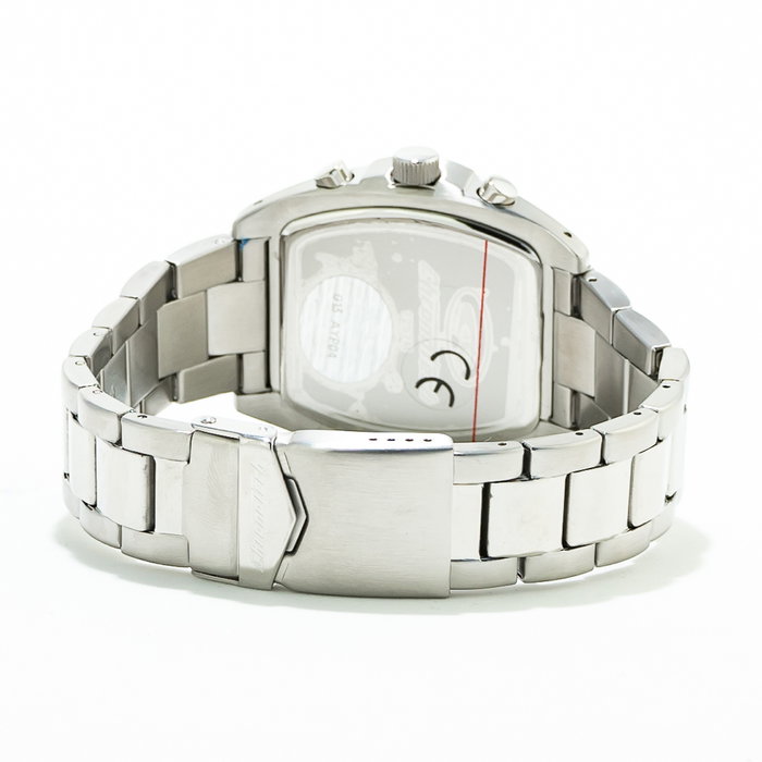 Chronotech CT7257M-02M con esfera azul y correa plateada