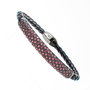 Pesavento Pulsera Colección Intreccio Plata de Ley y Cristal CZ Rosa Salmone