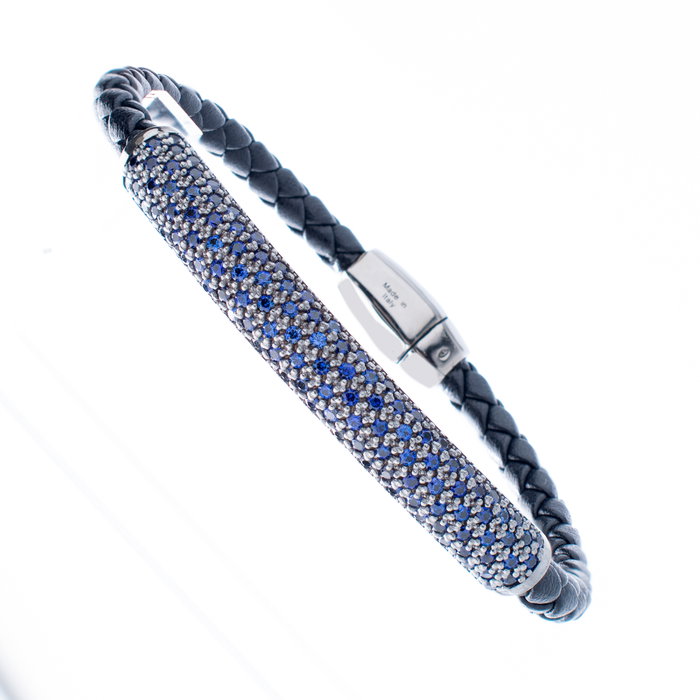 Pesavento Pulsera Colección Intreccio Azul de Plata de Ley Pesavento Pulsera Colección Intreccio Azul de Plata de Ley