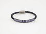 Pesavento Pulsera Colección Intreccio de Plata de Ley y CZ Ametist Azul