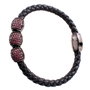 Pesavento Pulsera Colección Intreccio Plata de Ley con Zirconia Red, Gris, 19cm