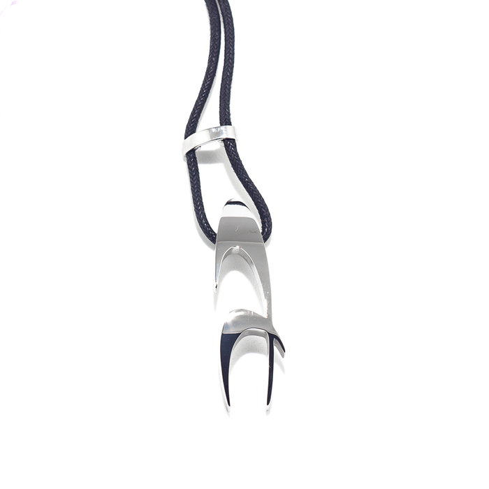 Chronotech Colgante Unisex de Acero Plateado 45cm Chronotech Colgante Unisex de Acero Plateado 45cm