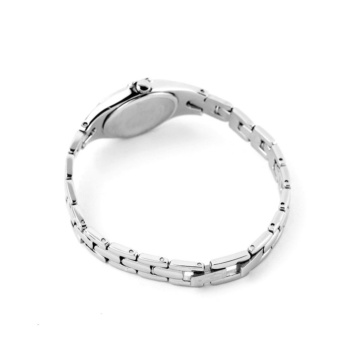Chronotech Reloj CT7349L-02M para mujer con esfera rosa