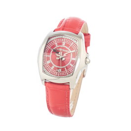 Chronotech Reloj CT7896L-97 para mujer con correa roja