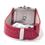 Chronotech Reloj CT7018B-05 con Correa de Piel Roja