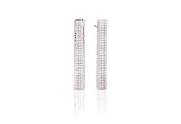 Sif Jakobs Pendientes BACOLI Blancos E10766-CZ