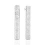 Sif Jakobs Pendientes BACOLI Blancos E10766-CZ