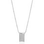 Sif Jakobs Colgante DINAMI Blanco P0040-CZ de 45cm